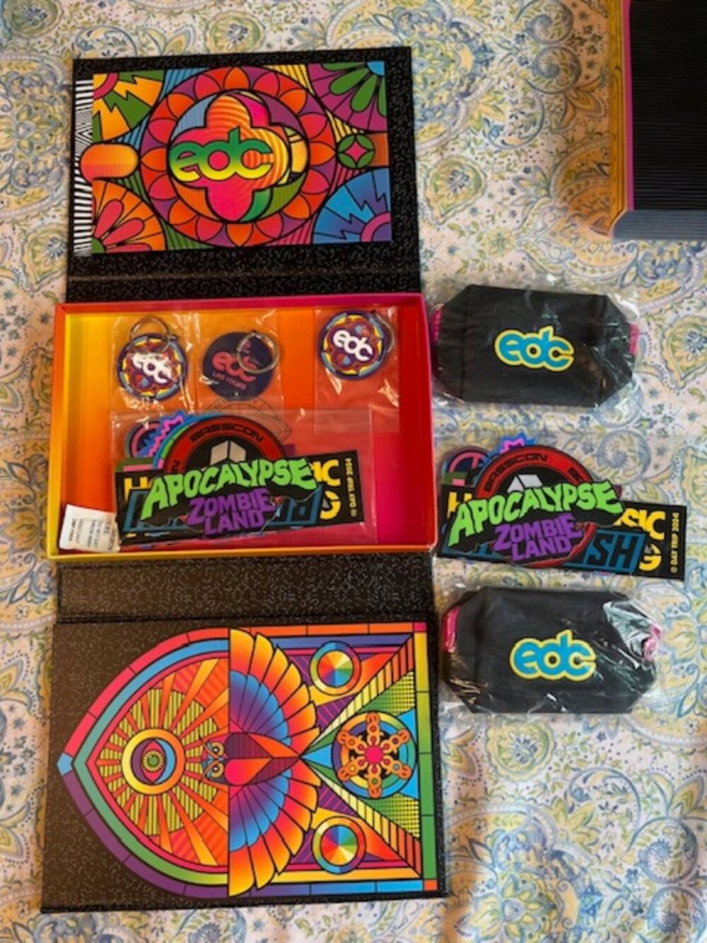 Swag Box ~ EDC Las Vegas 2024 Swag Box (NO Tickets) Electric Daisy Carnival